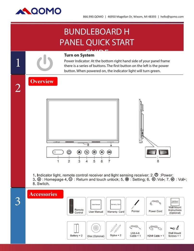 Qomo Bundleboard H User manual