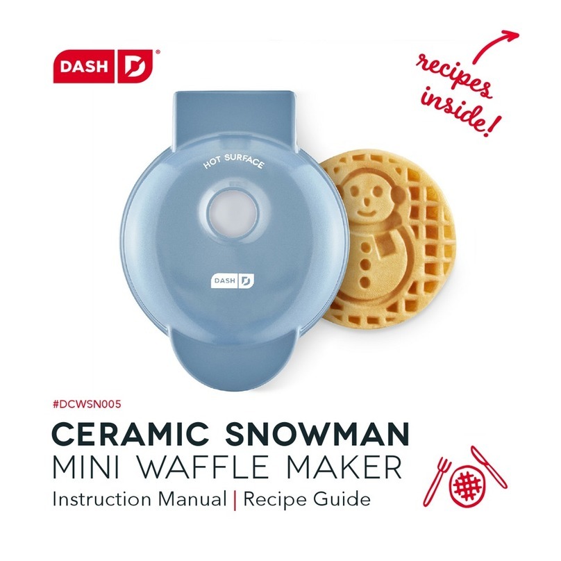Dash ceramic snowman User manual