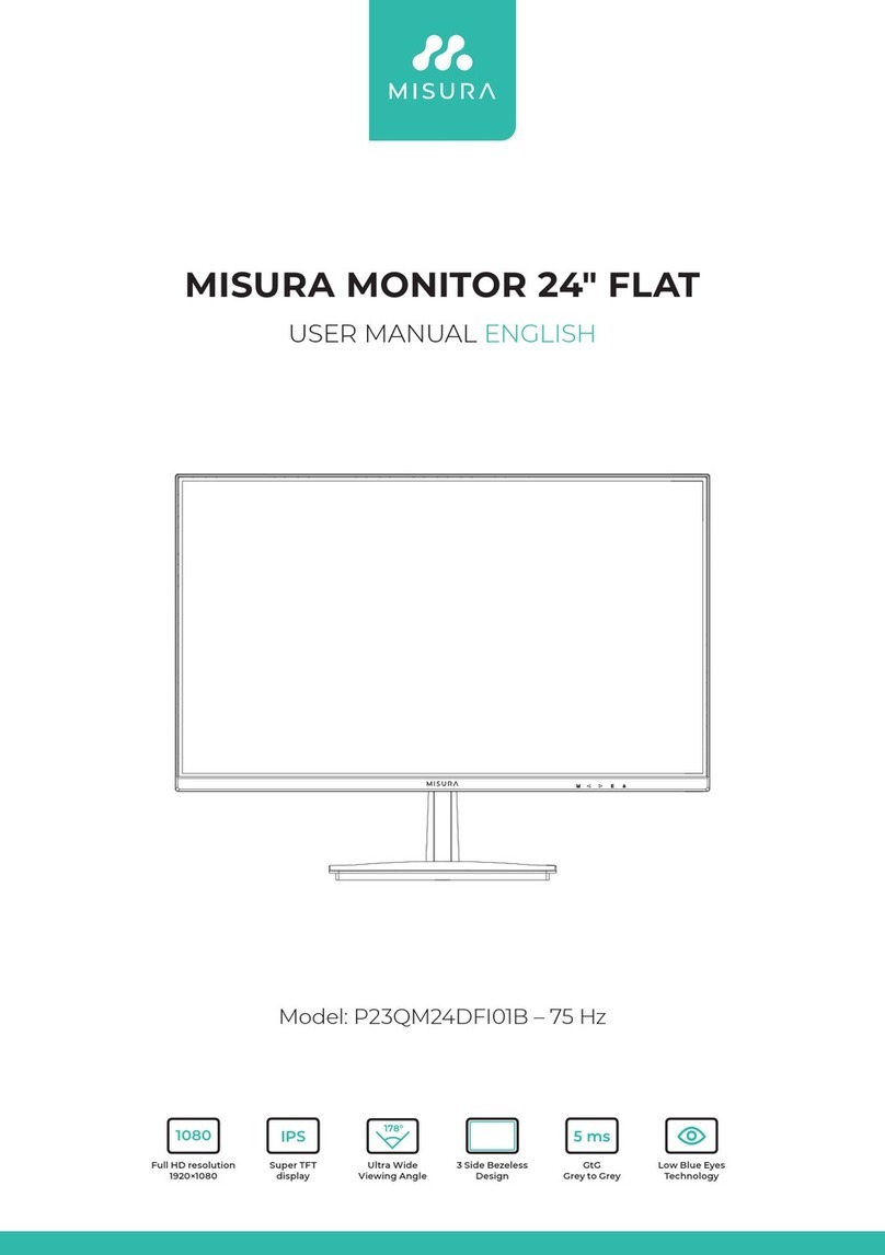 MISURA P23QM24DFI01B User manual MISURA P23QM24DFI01B User manual