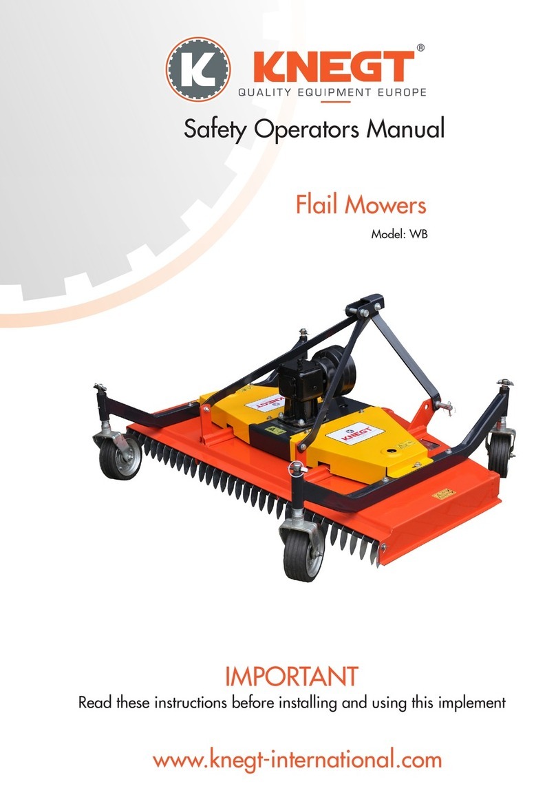 KNEGT WB-100 Safety & operator manual