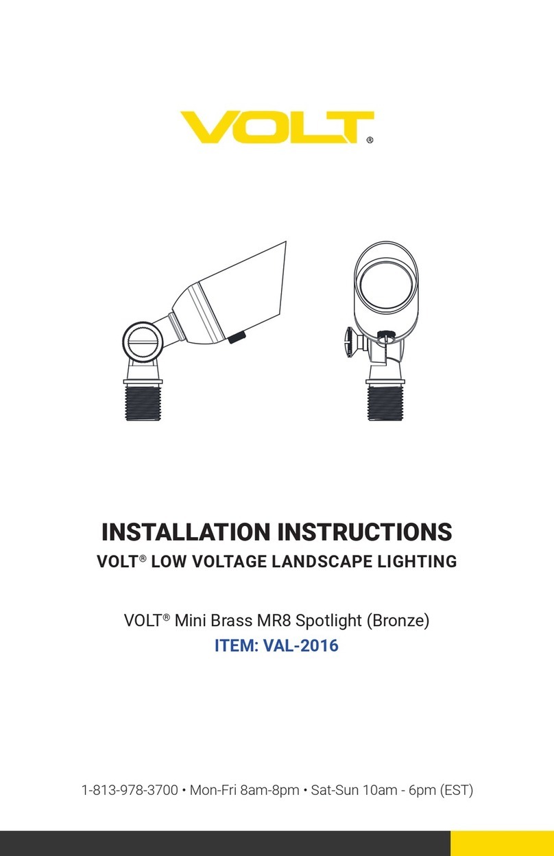 Volt VAL-2016 installation instructions