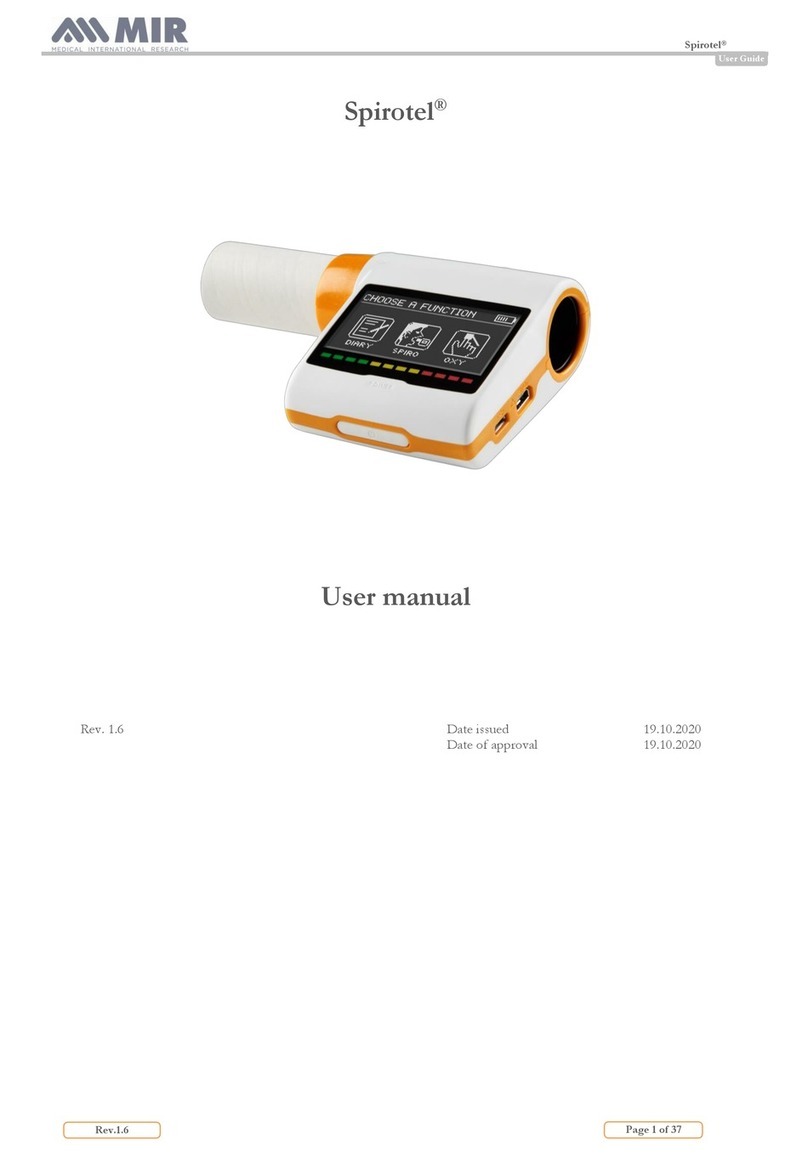 MIR Spirotel user manual