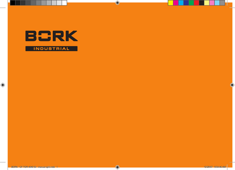 BORK CF TOR 4040 SI manual