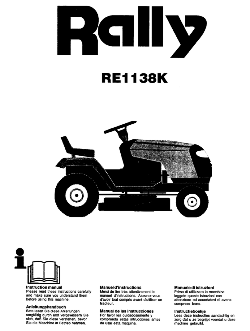 Rally RE1138K instruction manual