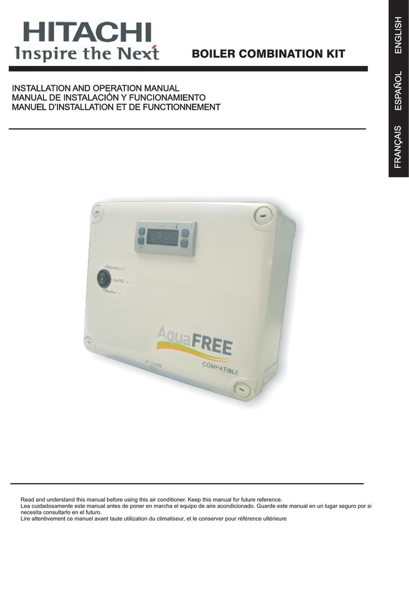 Hitachi AF-BCK-01 Installation and operation manual Hitachi AF-BCK-01 Installation and operation manual