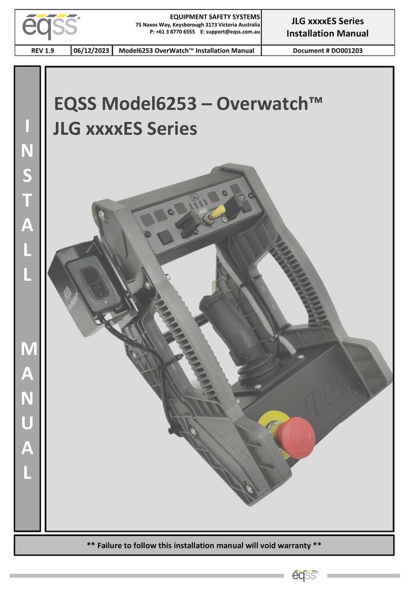 eqss Overwatch JLG ES Series User manual