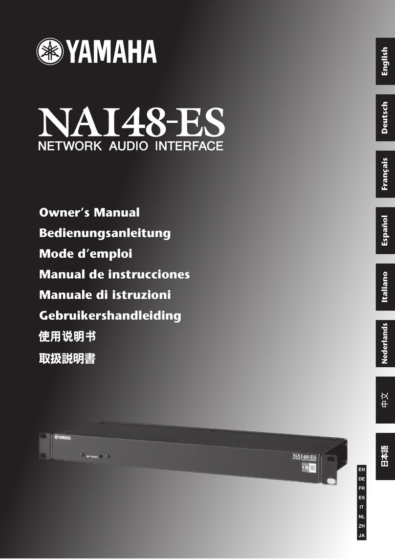Yamaha NA148-ES owner's manual