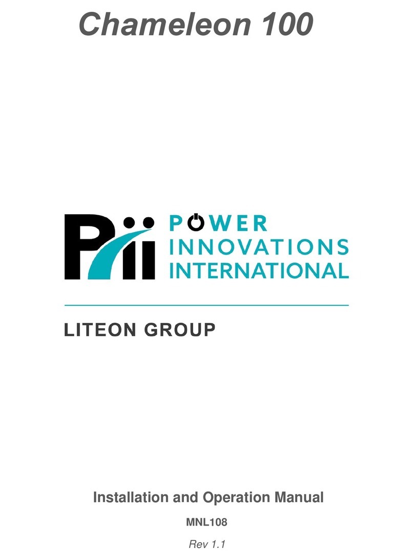 LiteOn Chameleon 100 Installation and operation manual
