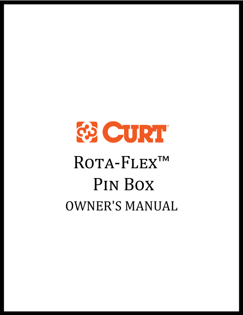 Lippert Components Curt Rota-Flex Pin Box User manual