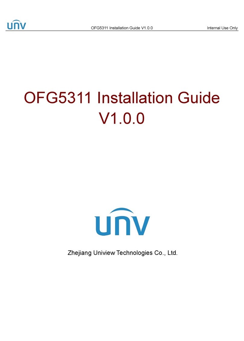 UNV OFG5311 installation guide