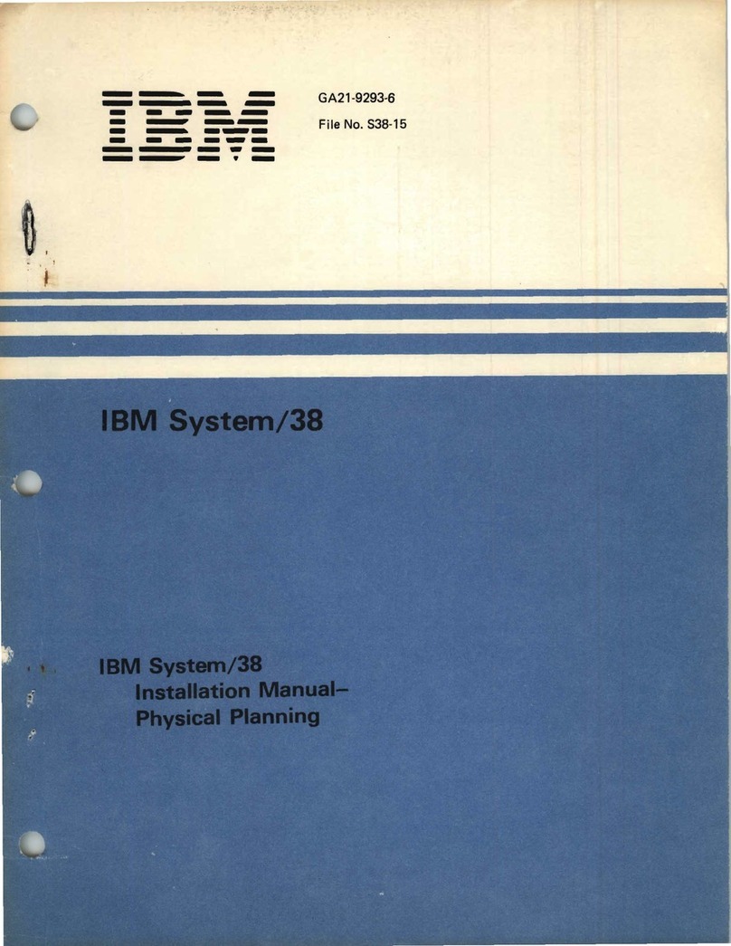 IBM System/38 User manual