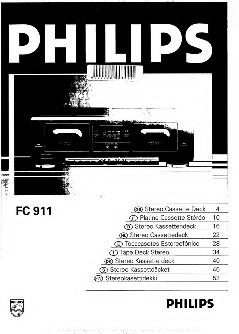 Philips FC 911 quick start guide