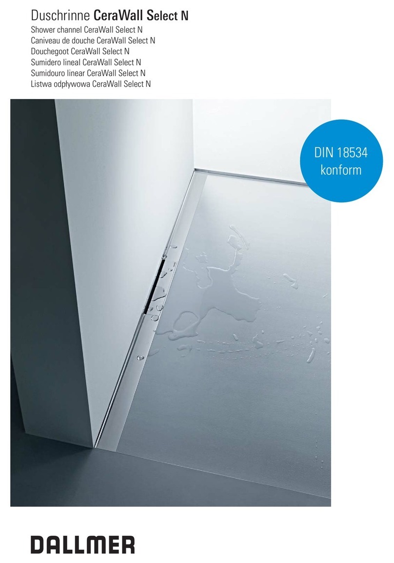 Dallmer CeraWall Select N User manual