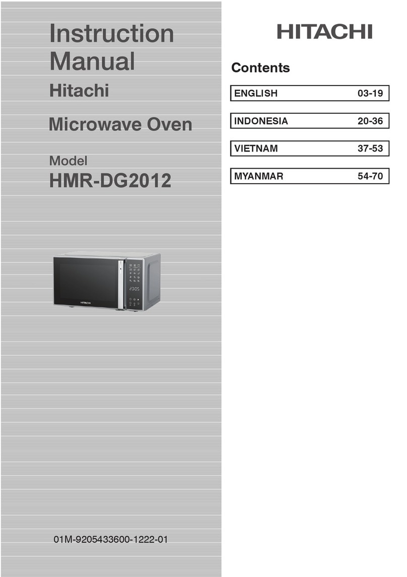 Hitachi HMR-DG2012 instruction manual