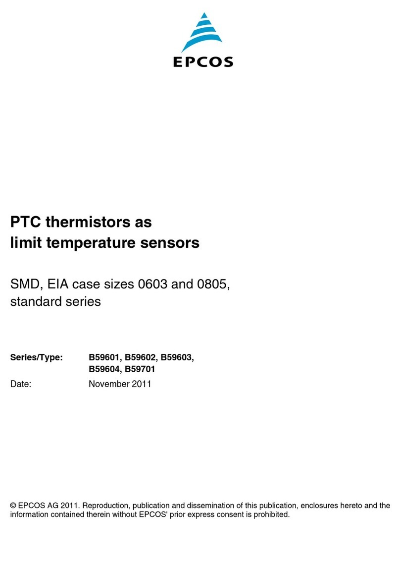 Epcos B59601 manual