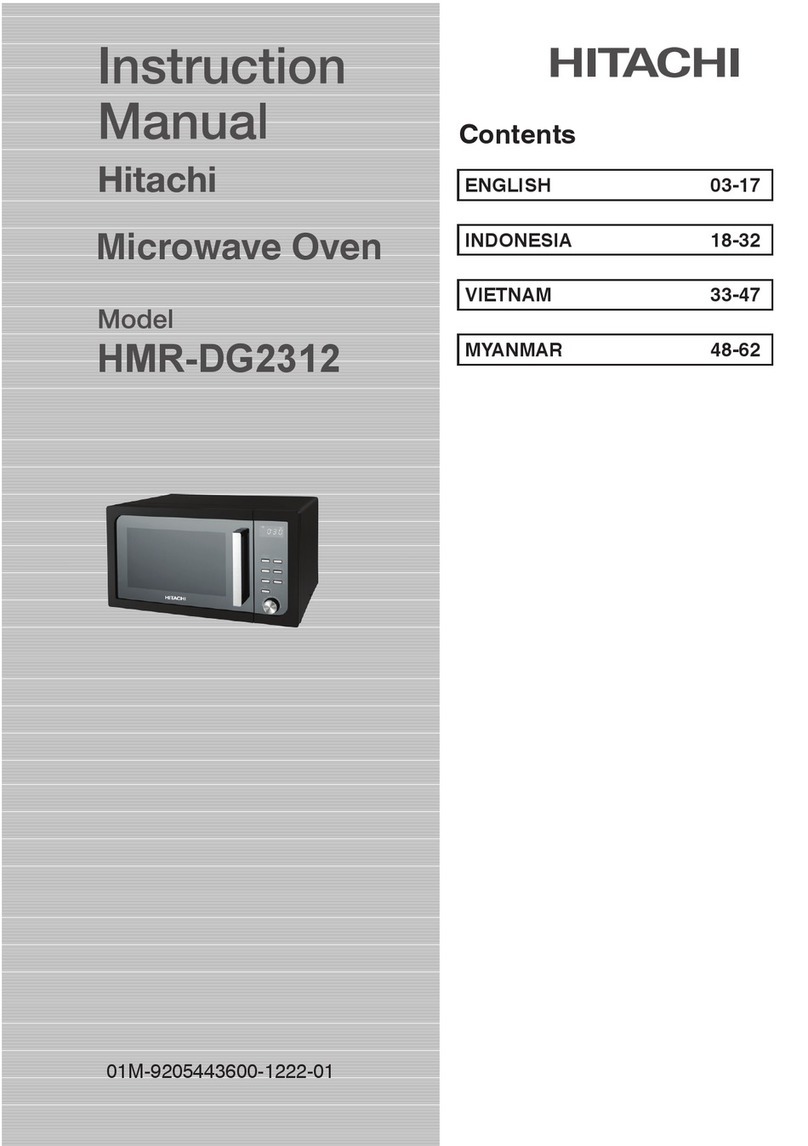 Hitachi HMR-DG2312 User manual Hitachi HMR-DG2312 User manual