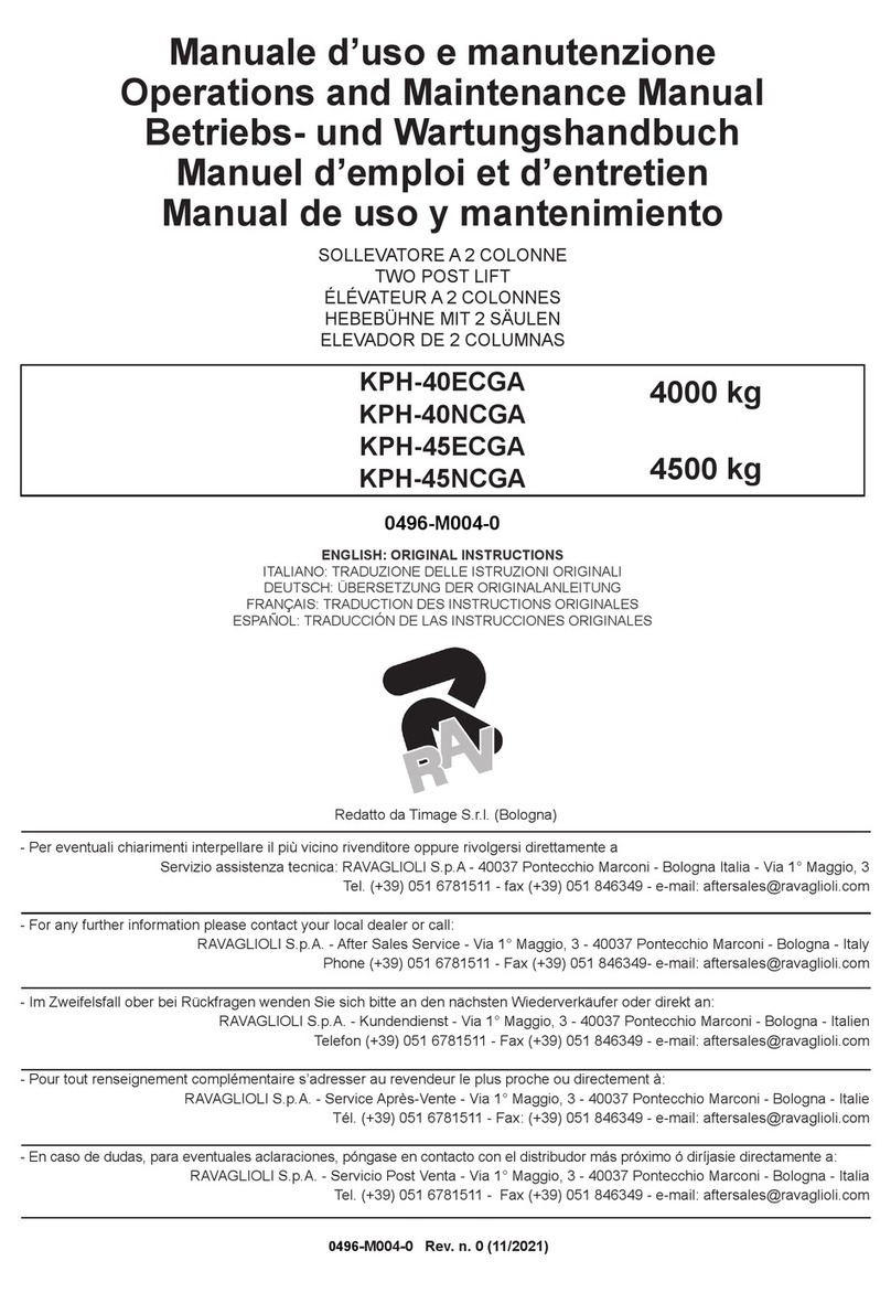 rav KPH-40ECGA User manual
