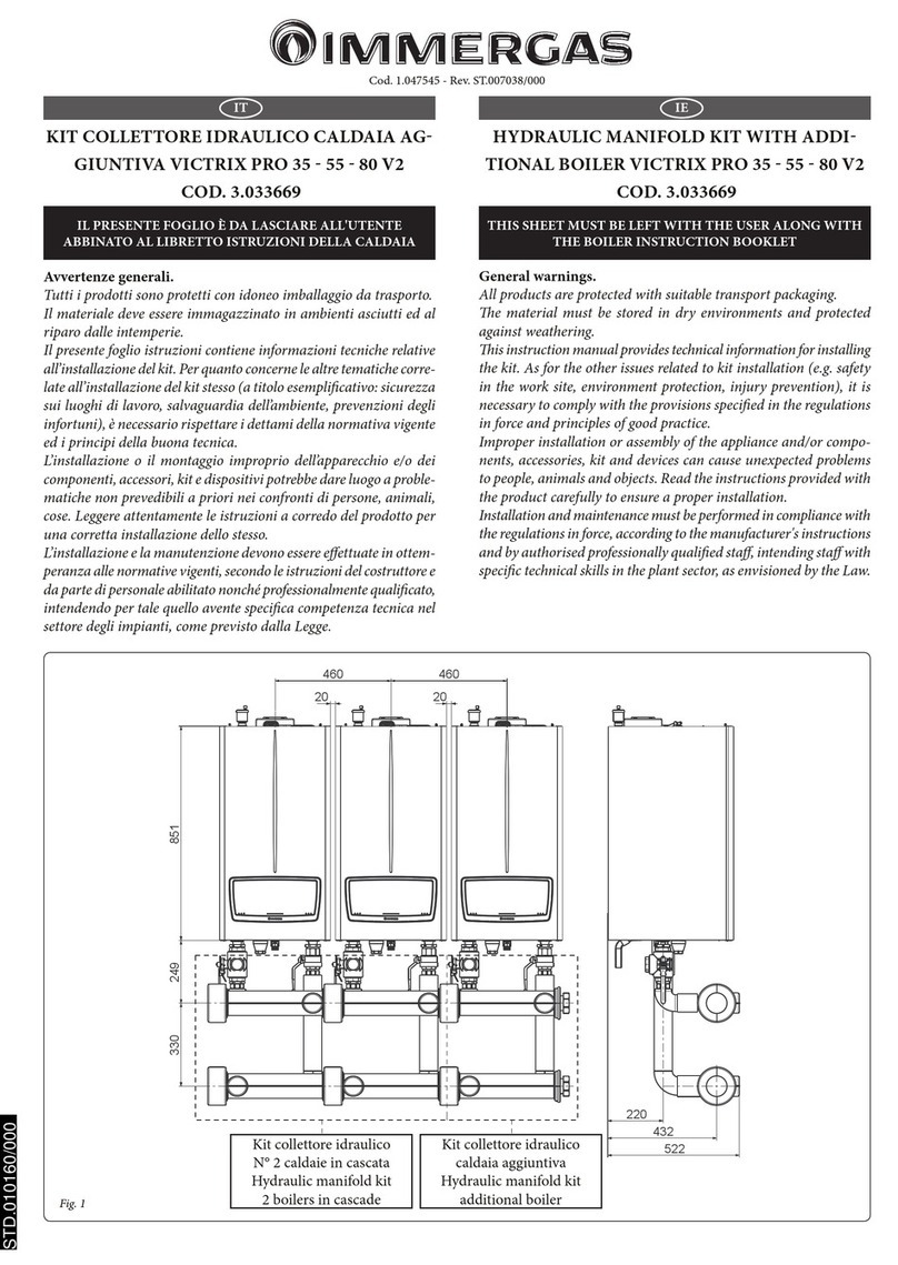 Immergas VICTRIX PRO 35 V2 SET User manual