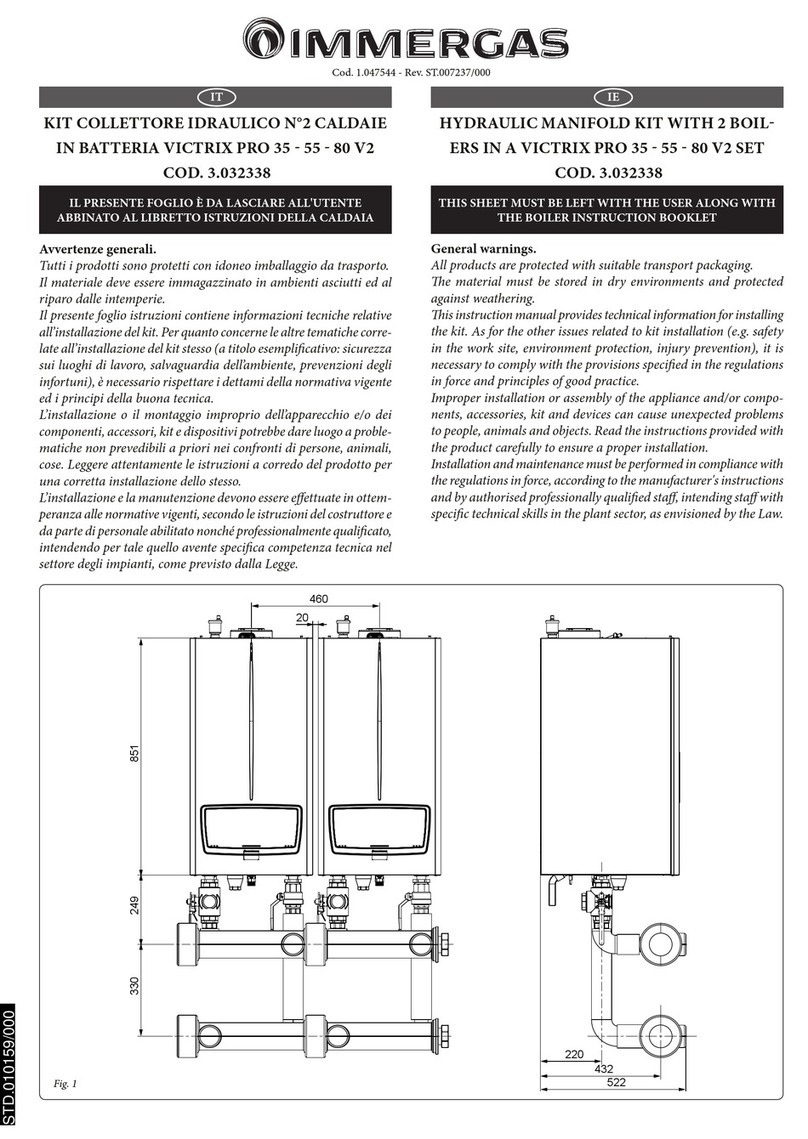 Immergas VICTRIX PRO 35 V2 SET User manual