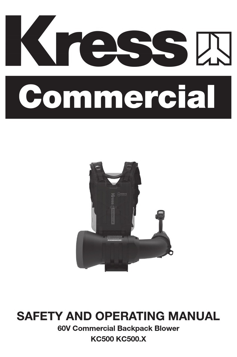 KRESS KC500 Series Safety and operating manual