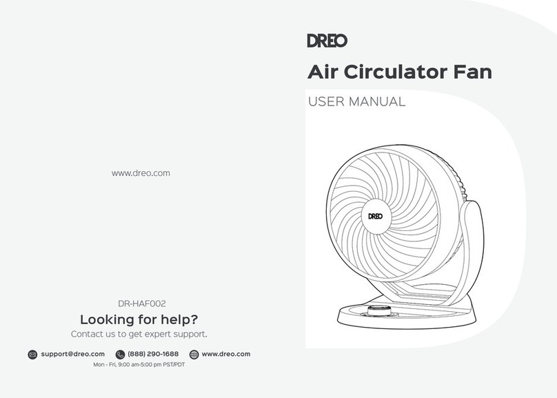 dreo Fox One CF312 user manual
