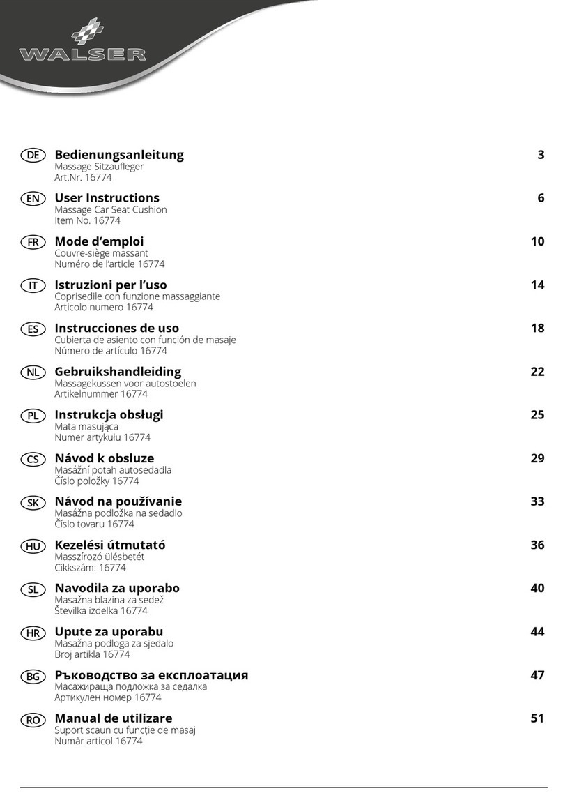walser 16774 User instructions