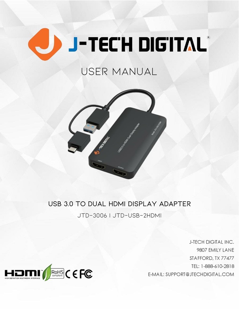 J-Tech Digital JTD-3006 user manual