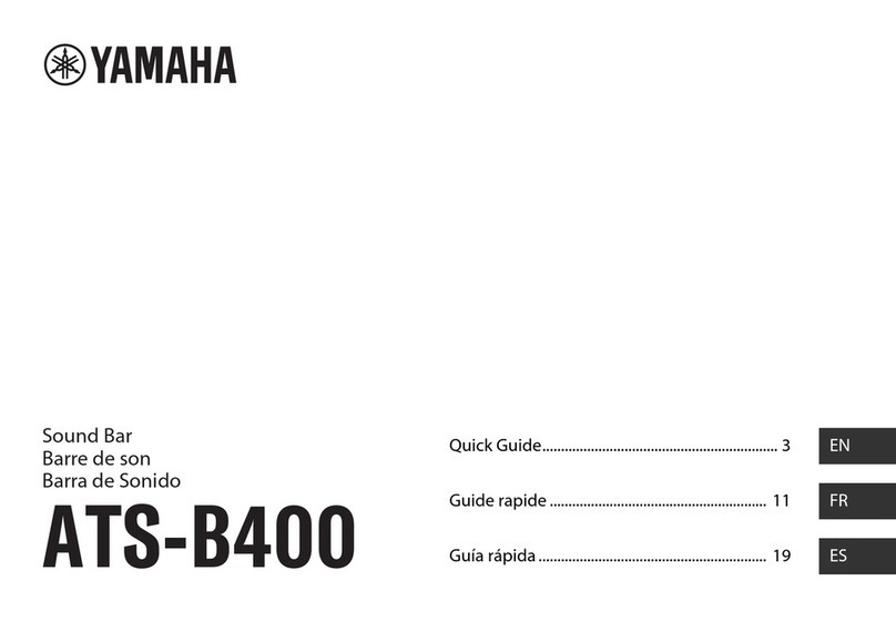 Yamaha ATS-B400 User manual