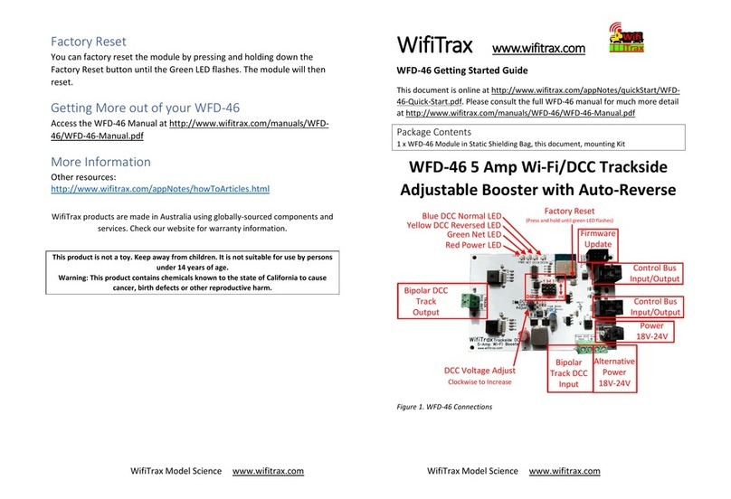 WifiTrax Model Science WFD-46 Getting started guide