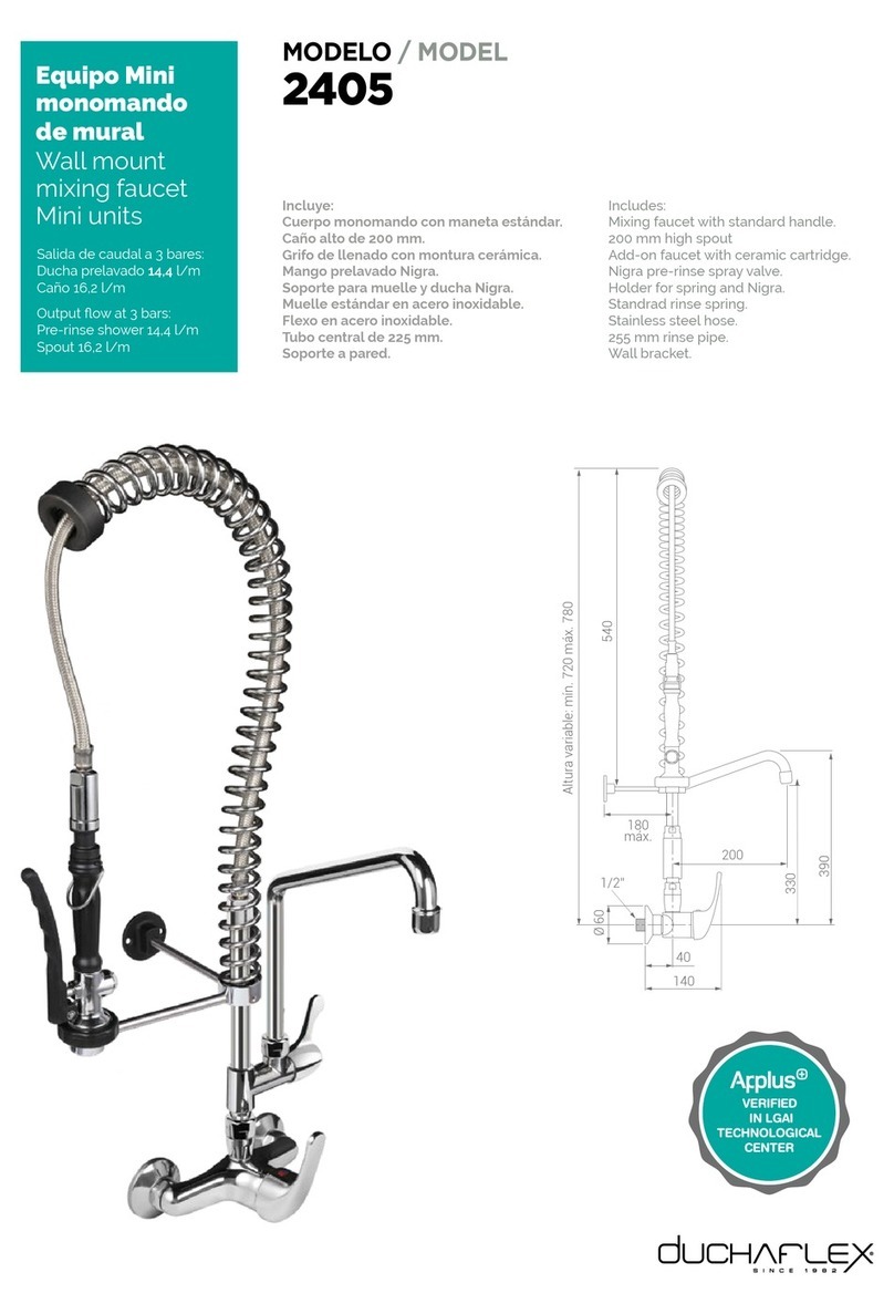 duchaflex 2405 manual