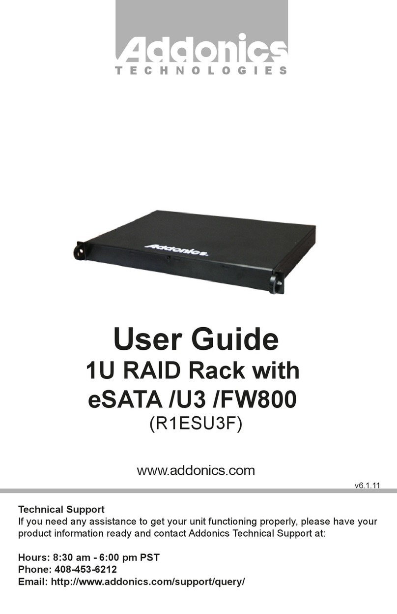 Addonics Technologies R1ESU3F User manual