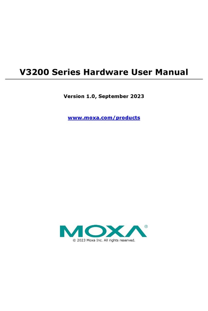 Moxa Technologies V3200 Series Instructions for use