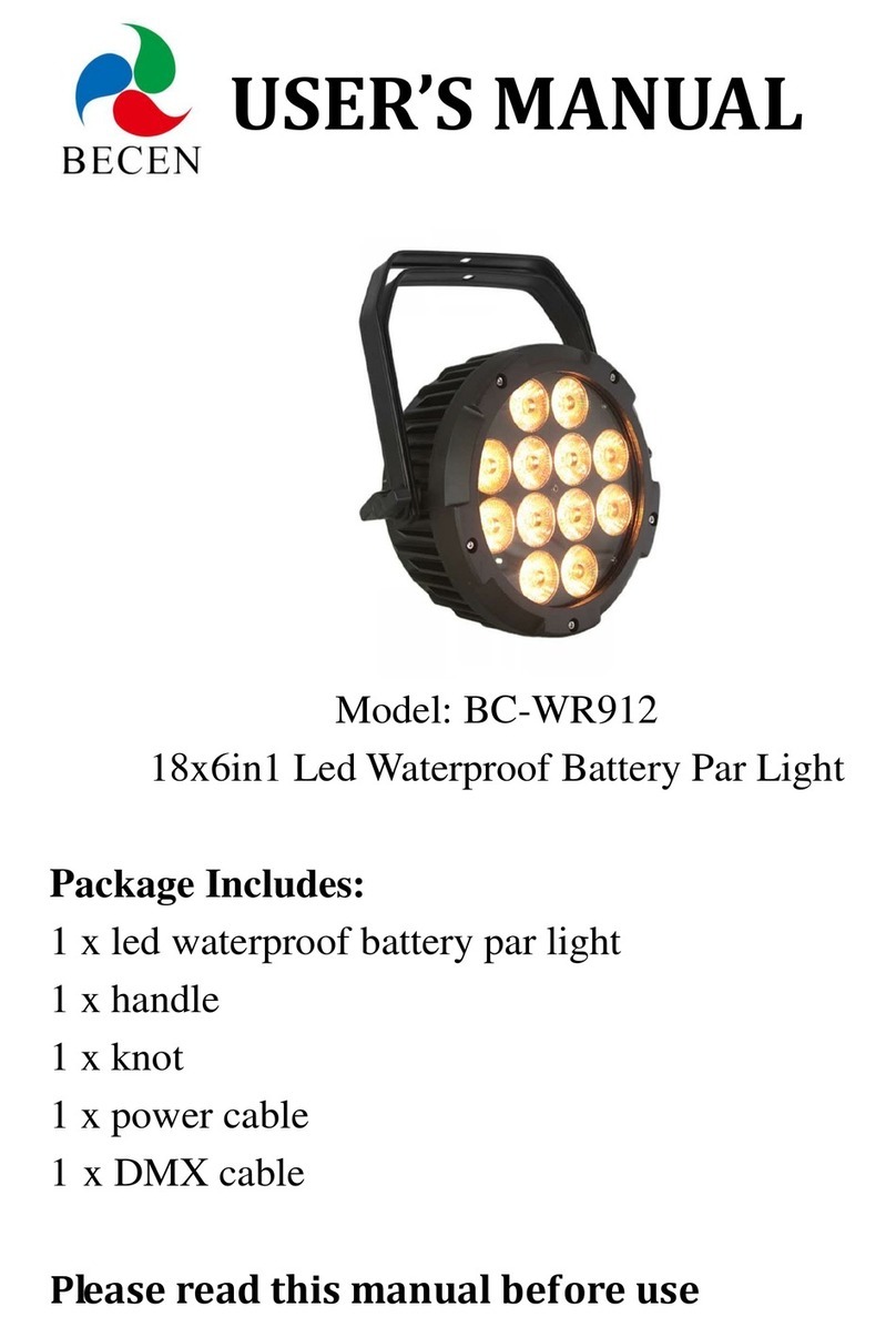 Becen BC-WR912 user manual