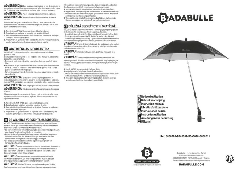 Badabulle B060008 instruction manual