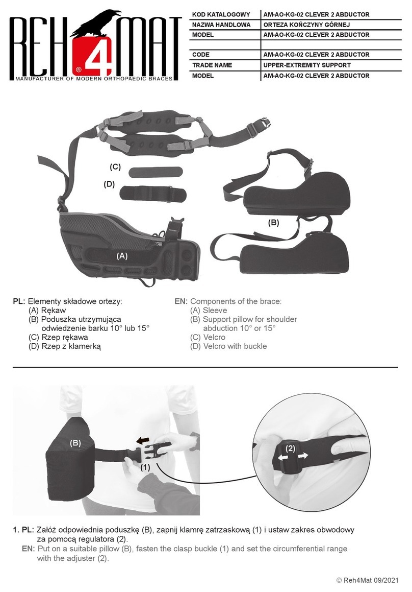 REH4MAT AM-AO-KG-02 CLEVER 2 ABDUCTOR User manual REH4MAT AM-AO-KG-02 CLEVER 2 ABDUCTOR User manual
