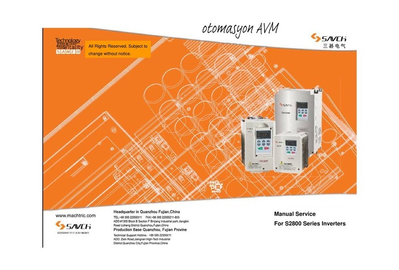 Savch S2800 Series User manual