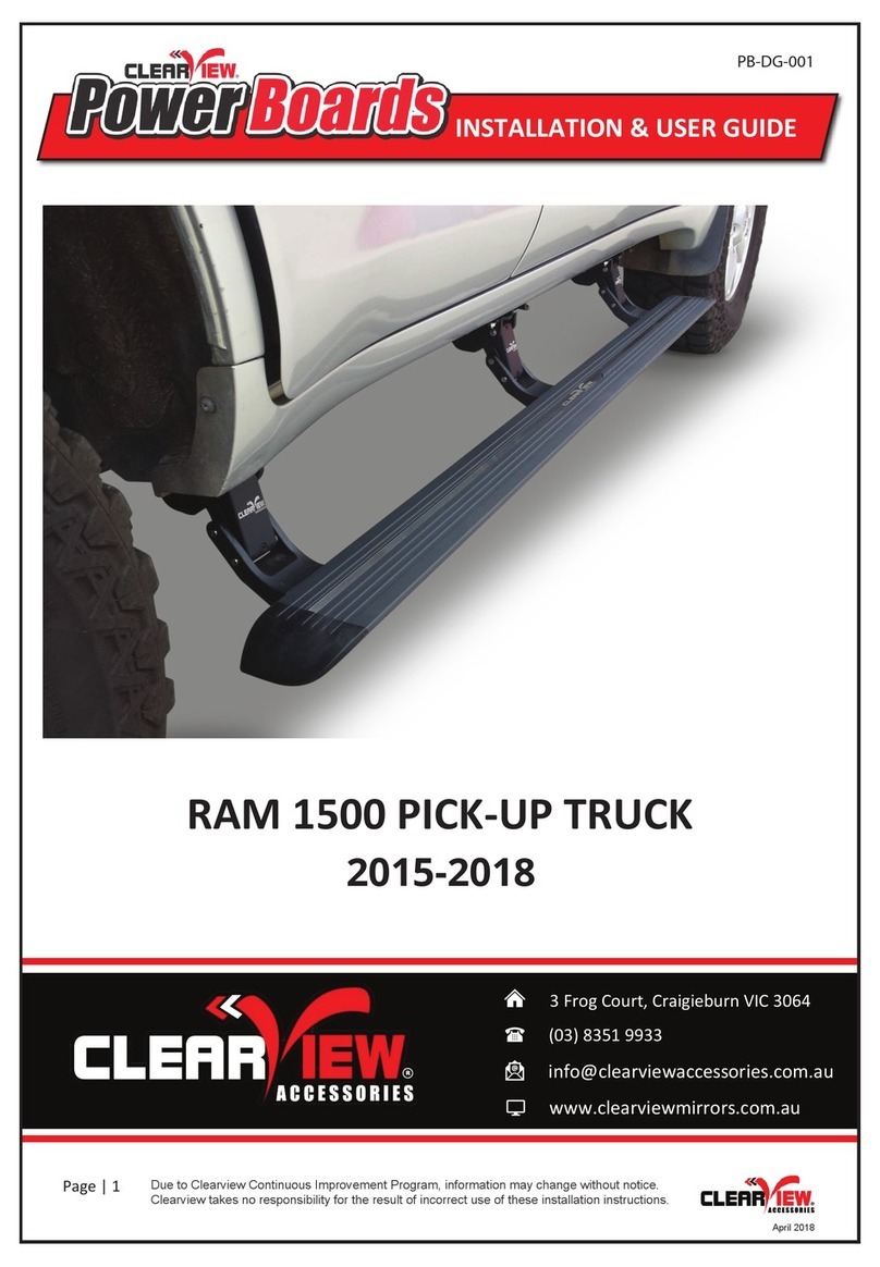 ClearView PowerBoards PB-DG-001 Operation manual