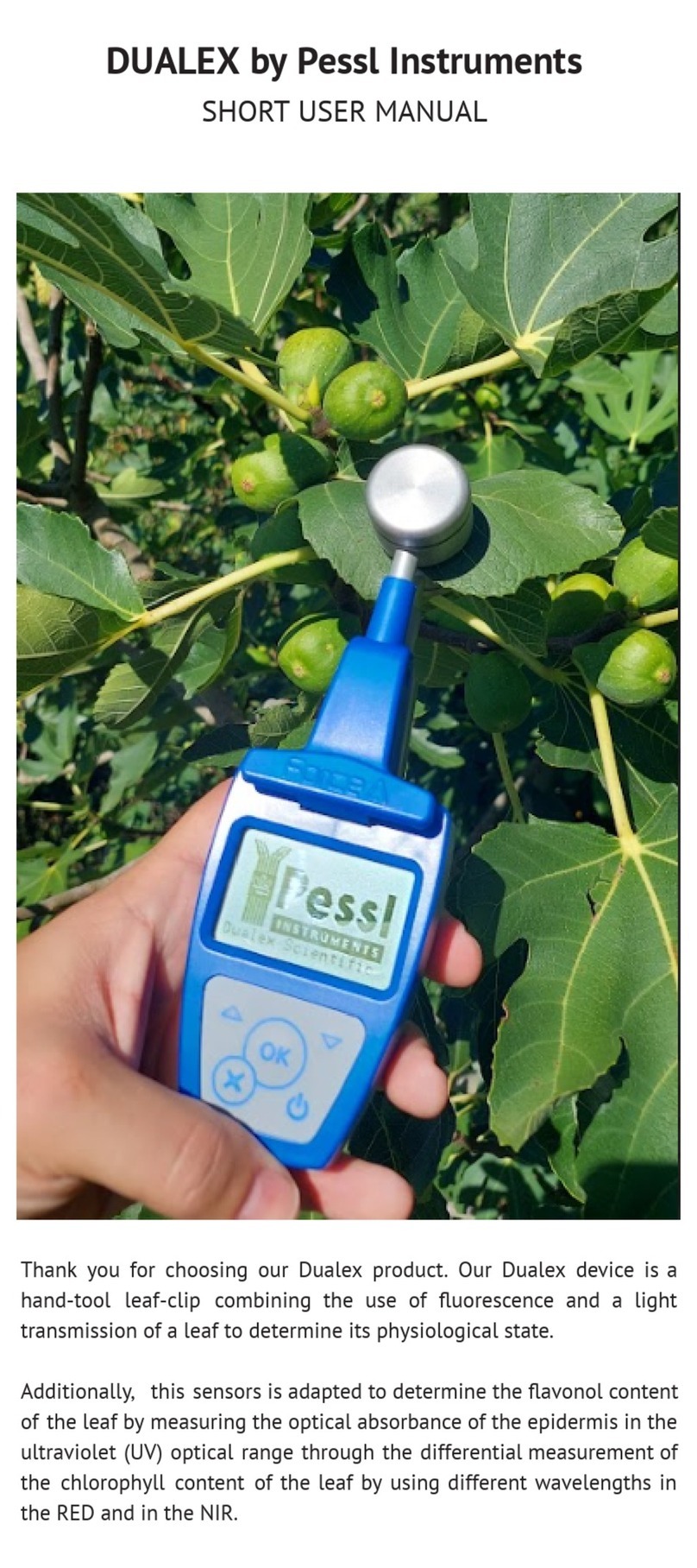 Pessl Instruments DUALEX Product information sheet