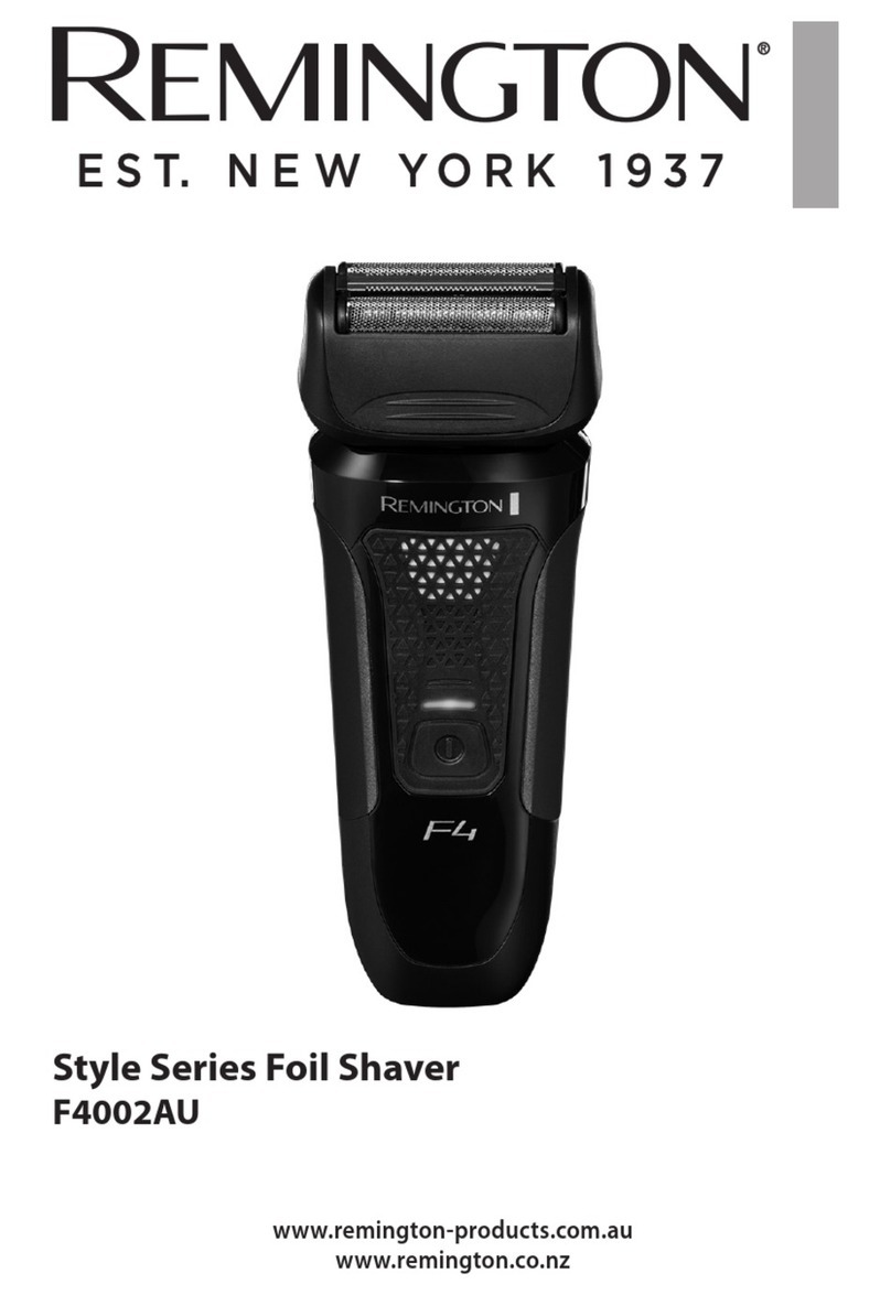 Remington Style Series User manual