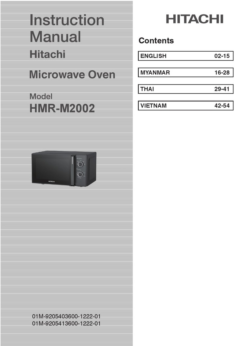Hitachi HMR-M2002 instruction manual