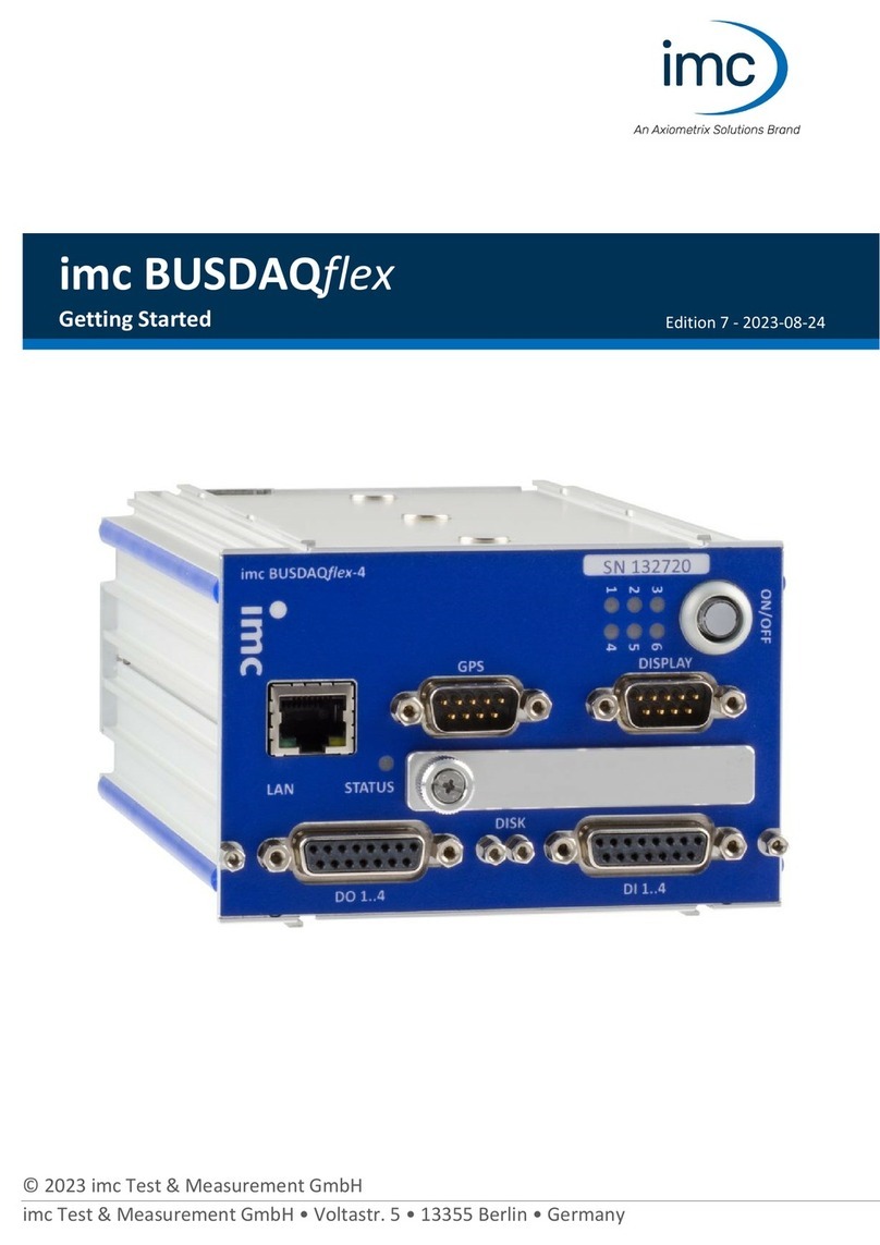 Axiometrix Solutions imc BUSDAQflex Getting started