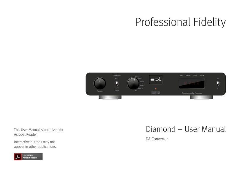 SPL Diamond user manual