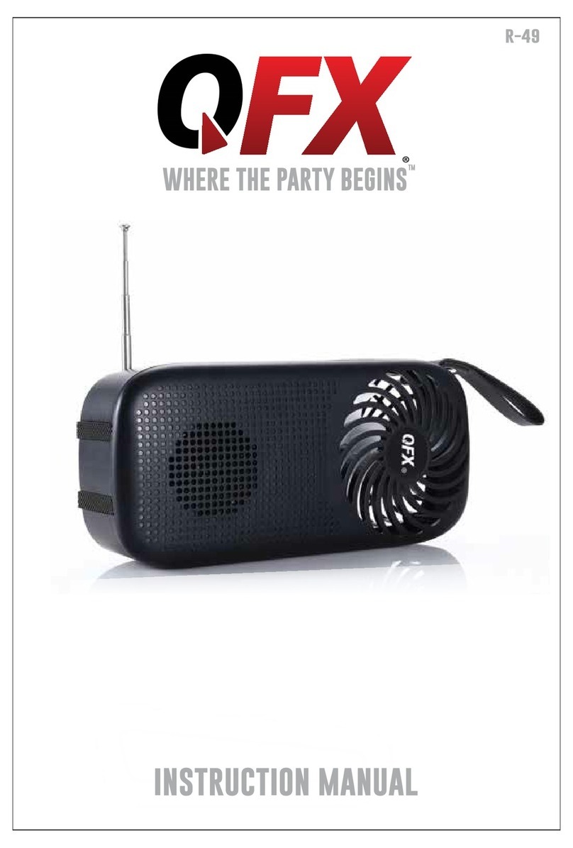 QFX R-49 User manual