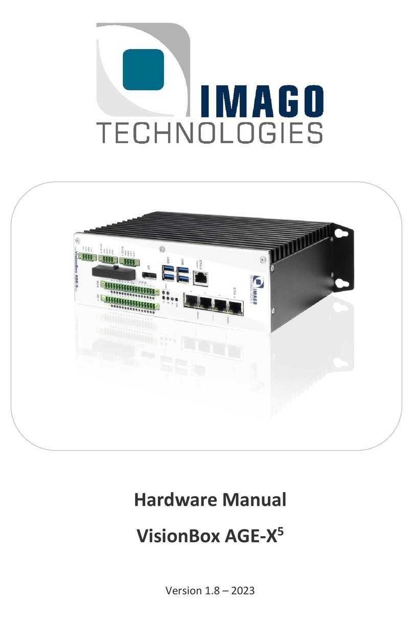 IMAGO VisionBox AGE-X5 Hardware manual