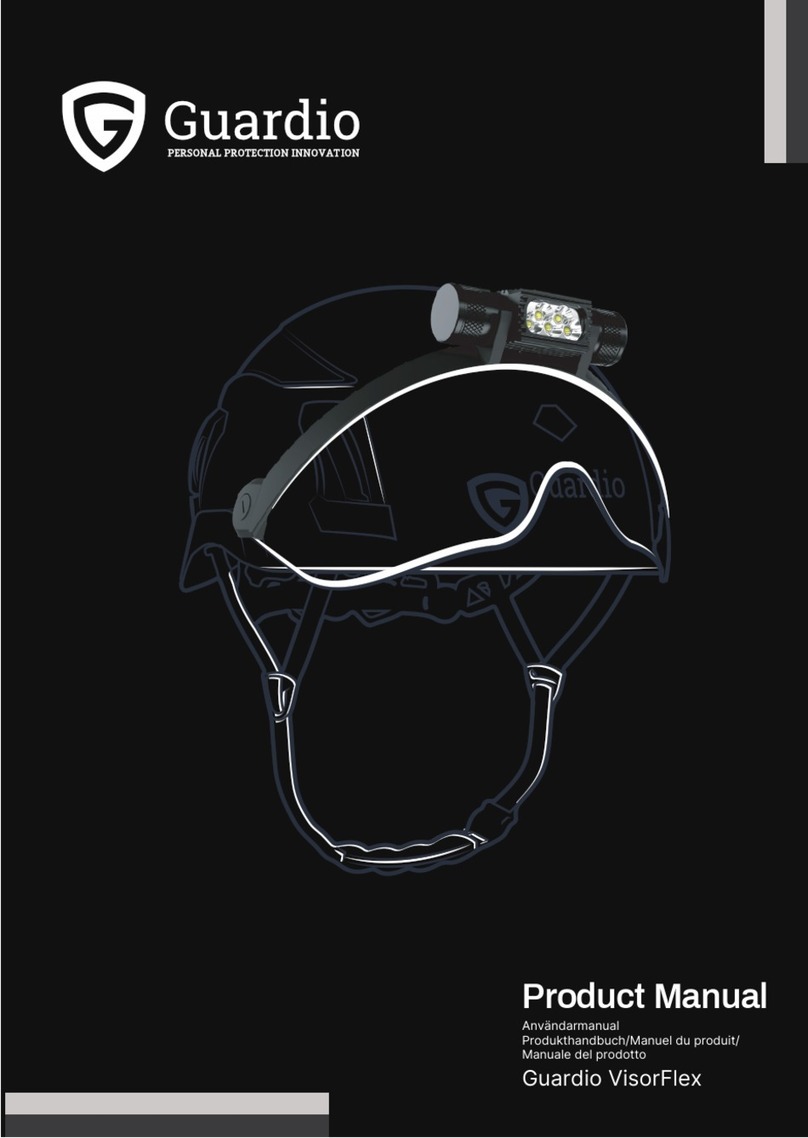 Guardio VisorFlex product manual