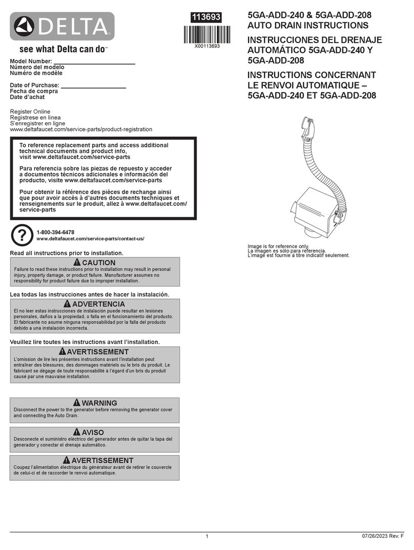 Delta 5GA-ADD-240 User manual