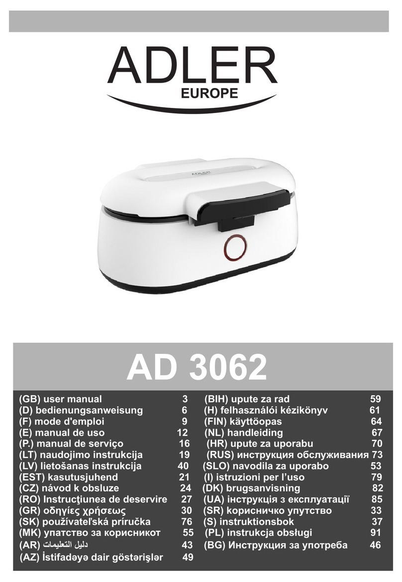 Adler Europe AD 3062 user manual