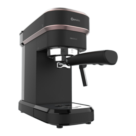 cecotec Cumbia CAFELIZZIA 890 ROSE instruction manual