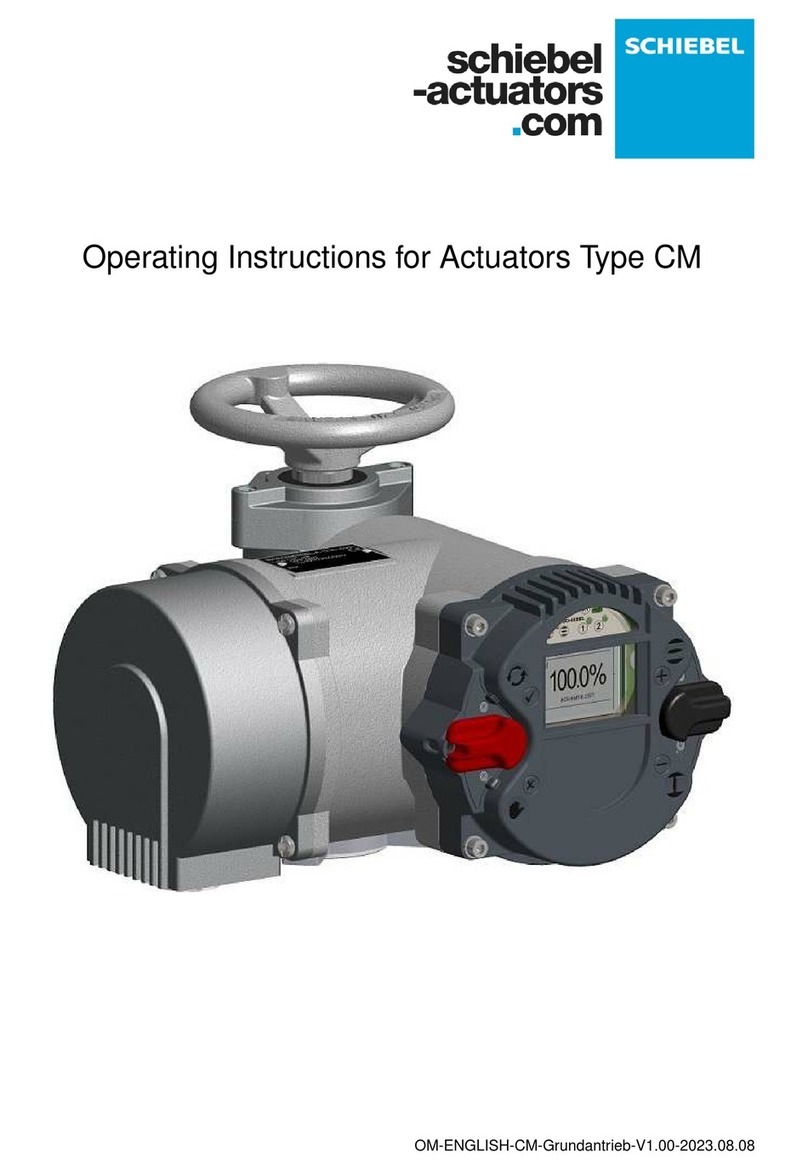 SCHIEBEL ACTUSMART CM Series operating instructions SCHIEBEL ACTUSMART CM Series operating instructions