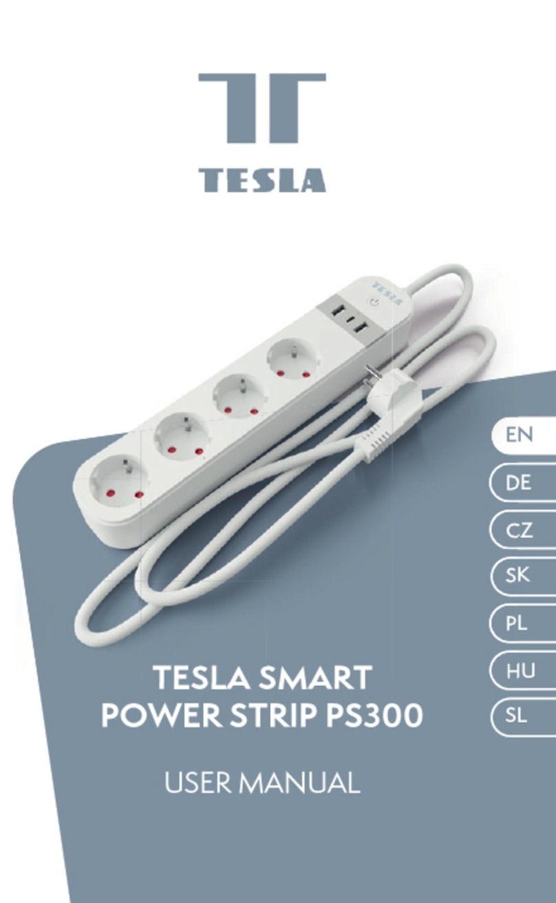 TESA SMART POWER STRIP PS300 User manual